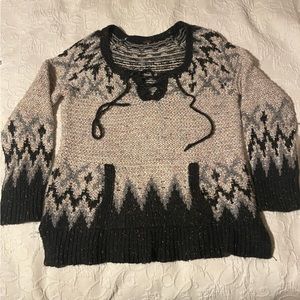 Free People Nordic Alpaca Knit Sweater